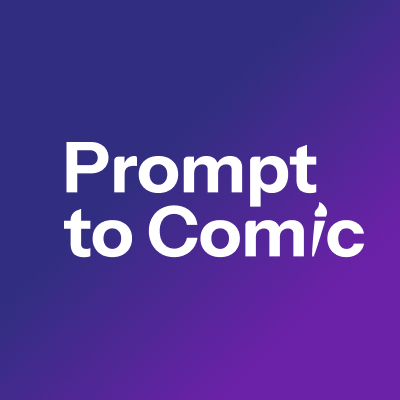 PromptToComicAI Logo