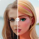 Cartoonize Your Photo - Chrome Extension Logo