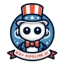 GovPipeline AI Extension - Chrome Extension Logo