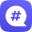 IQ Hashtags Logo