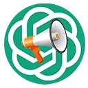Talk with Me ChatGPT - Chrome Extension Logo