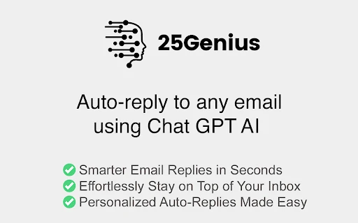 25Genius - Chrome Extension - AI Tool Ocean