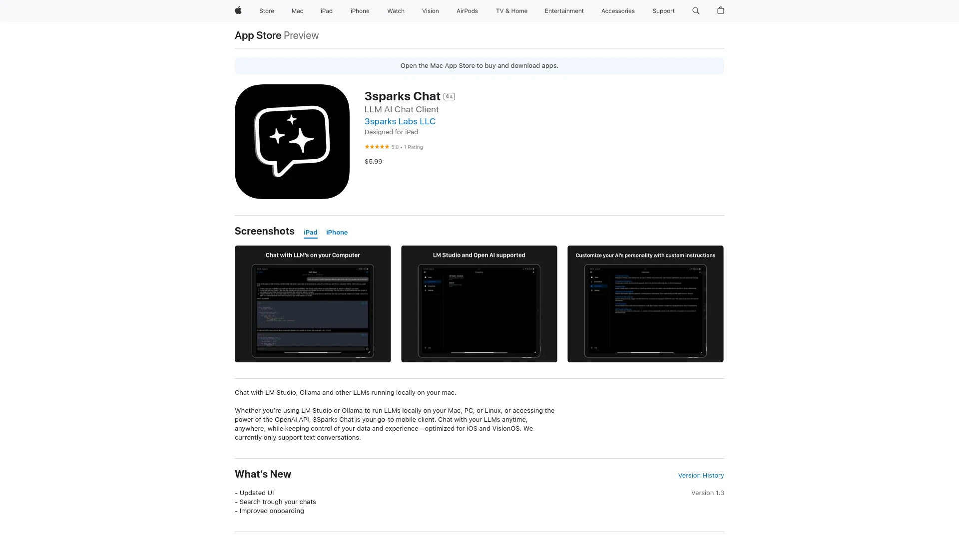 3sparks Chat - AI Tool Ocean