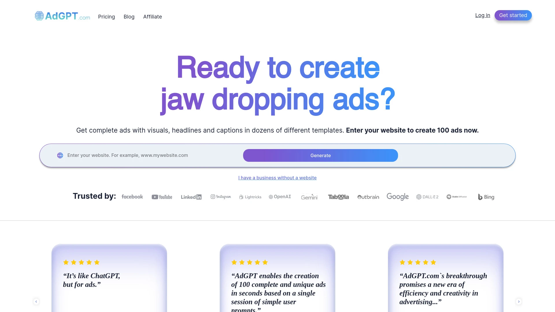 AdGPT.com - AI Tool Ocean