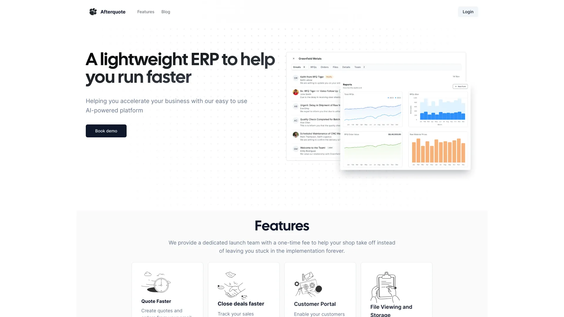 Afterquote - AI Tool Ocean