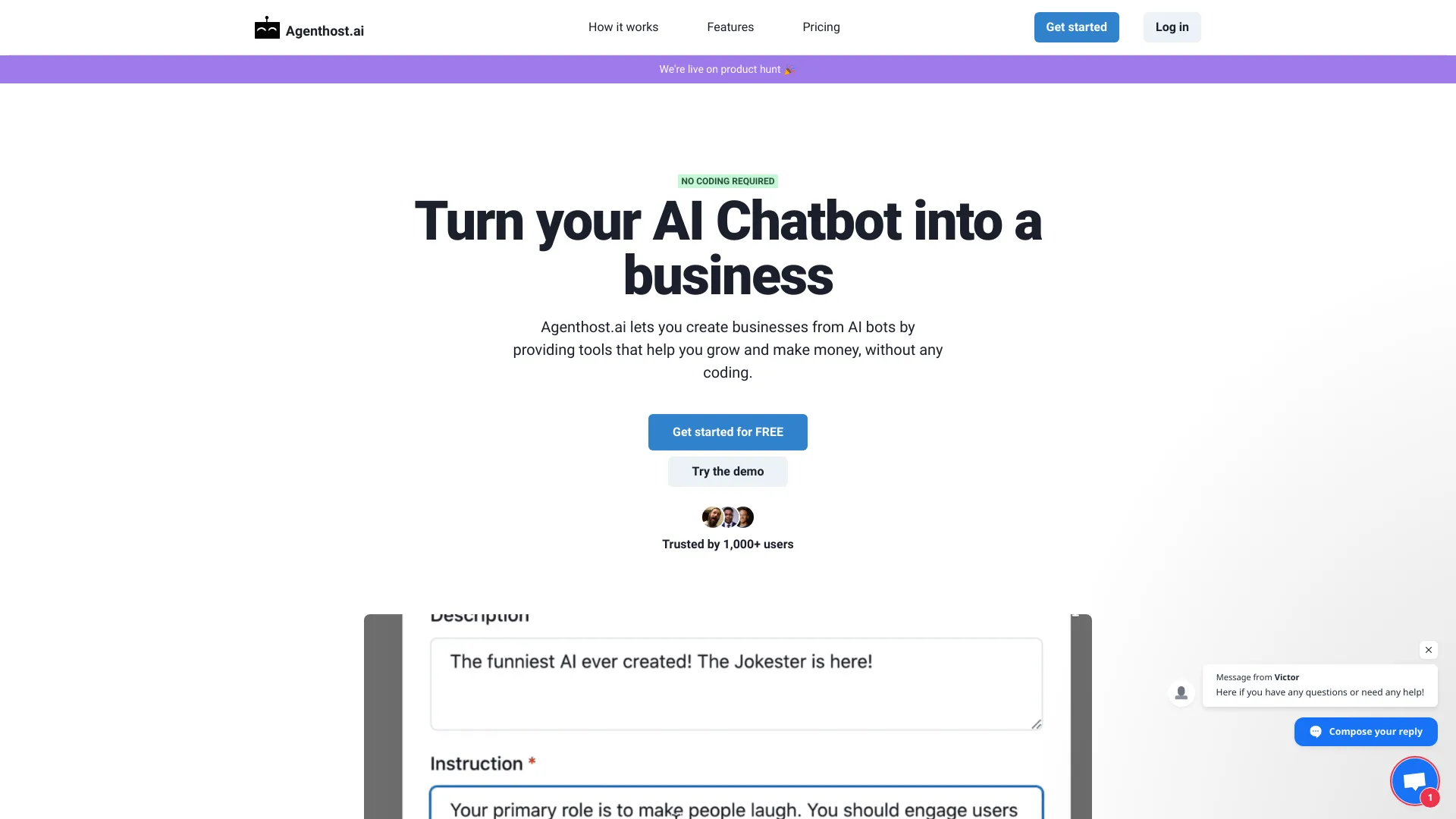 Agenthost - AI Tool Ocean