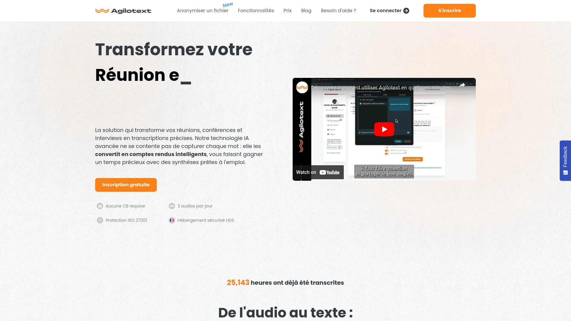Agilotext - AI Tool Ocean