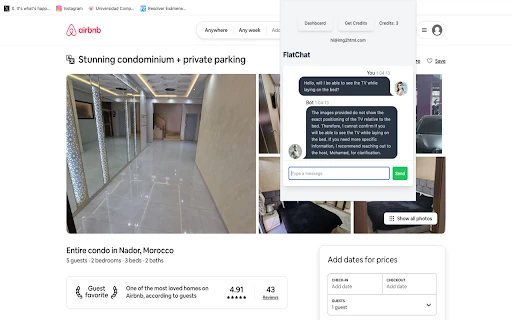 AI Airbnb/Idealista Chat Extension - Chrome Extension - AI Tool Ocean