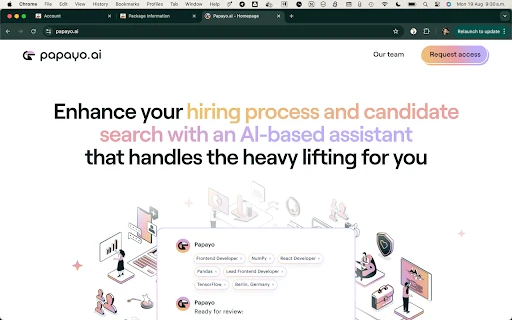 AI-based assistant for hiring - Chrome Extension - AI Tool Ocean
