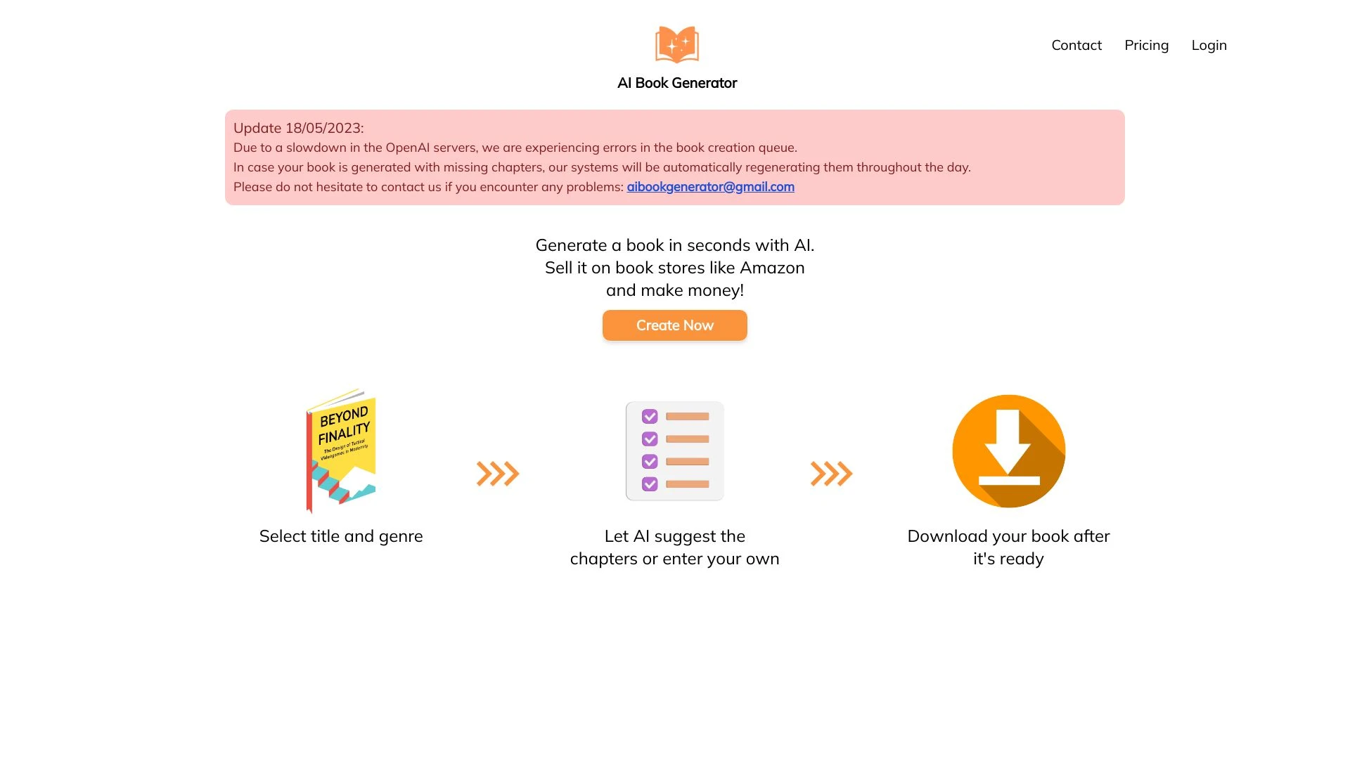 AI Book Generator - AI Tool Ocean