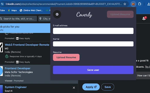 AI Cover Letter & Cold Email Generator - Chrome Extension - AI Tool Ocean