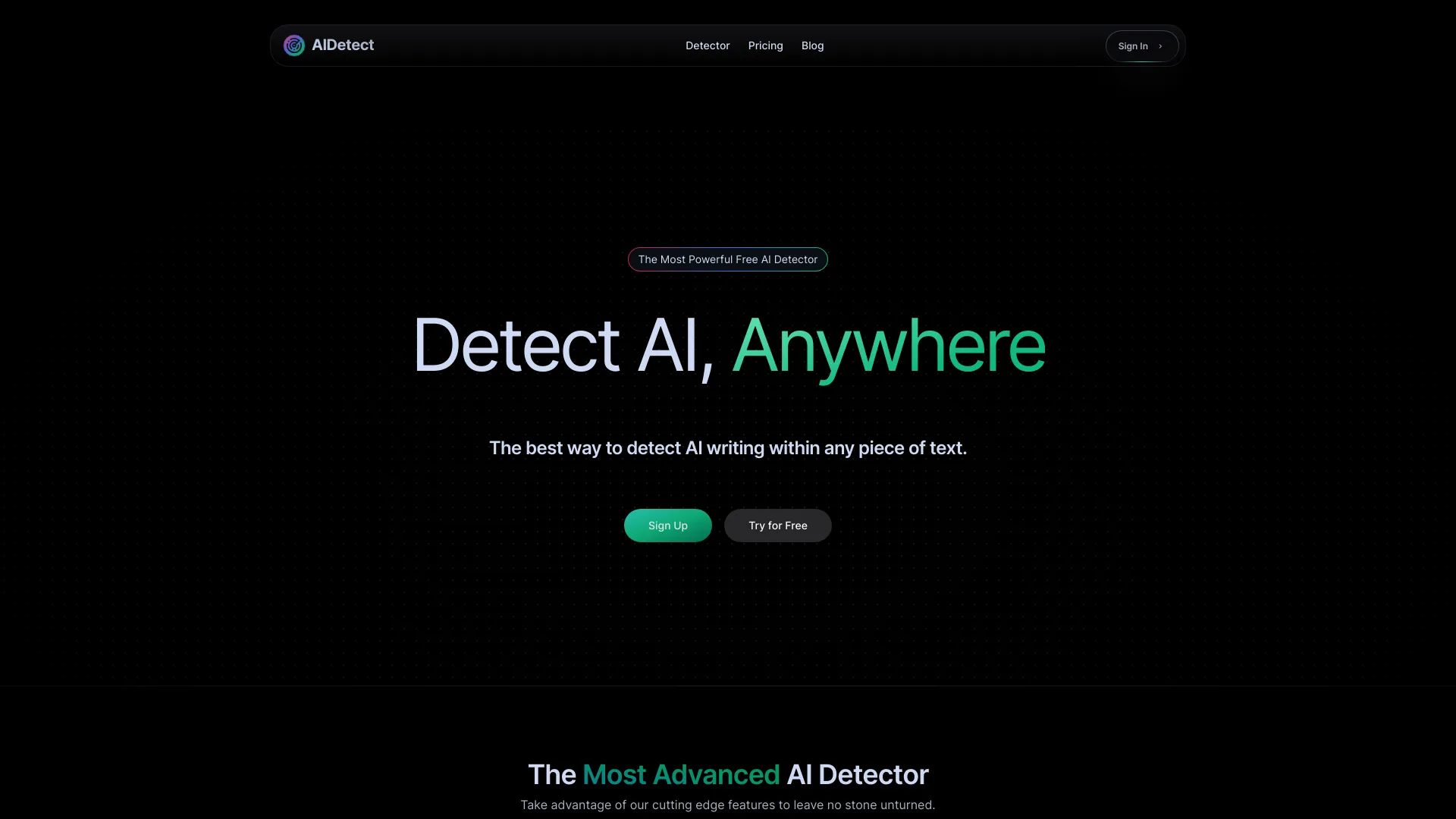 AI Detect - AI Tool Ocean