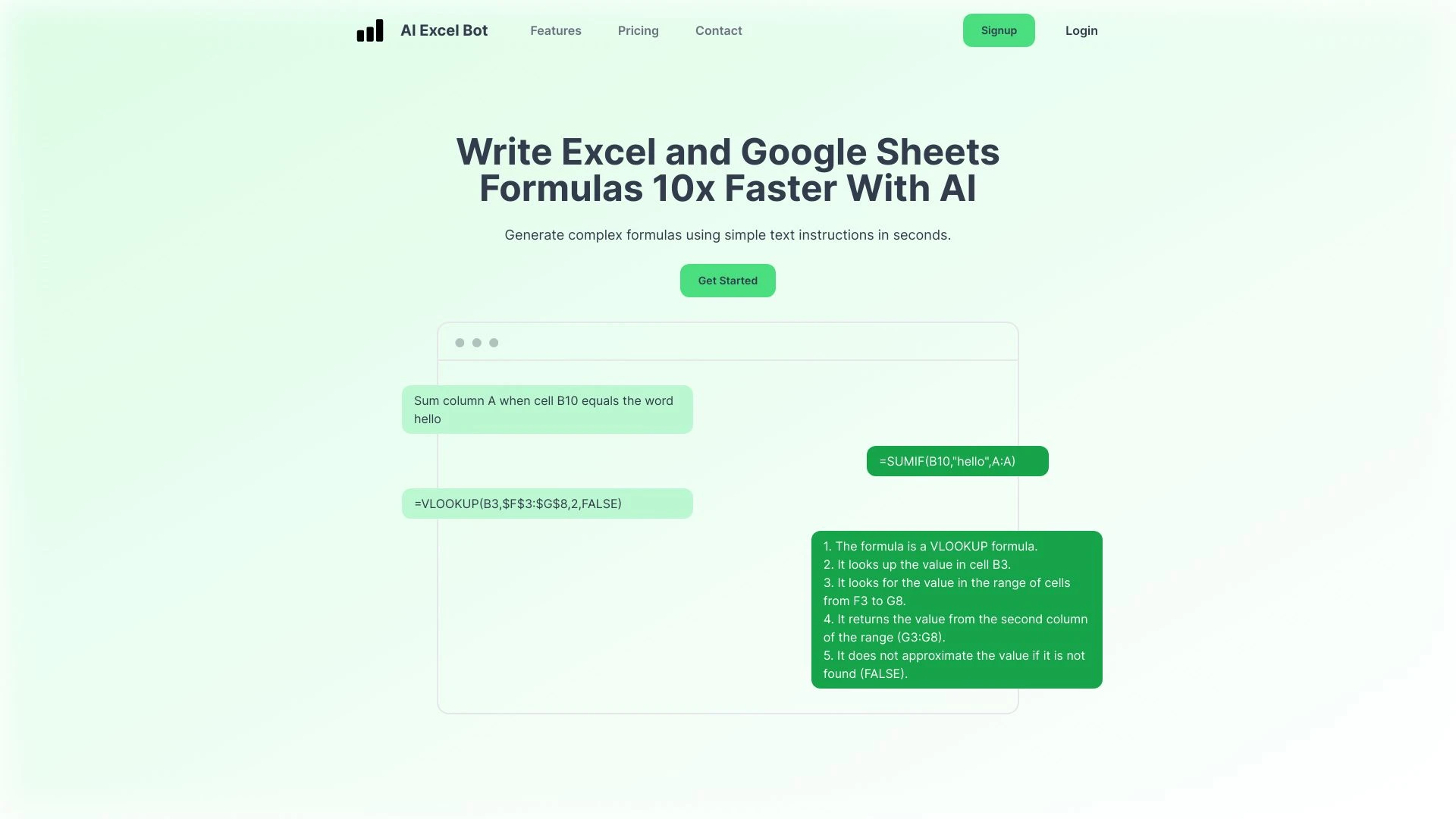 AI Excel Bot - AI Tool Ocean