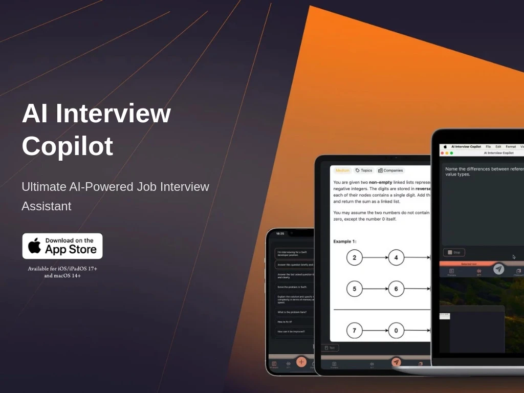 AI Interview Copilot - AI Tool Ocean