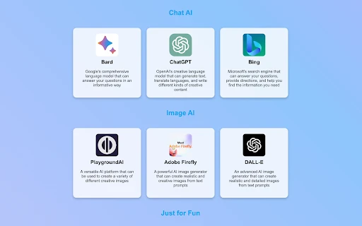 AI Launchpad - Chrome Extension - AI Tool Ocean