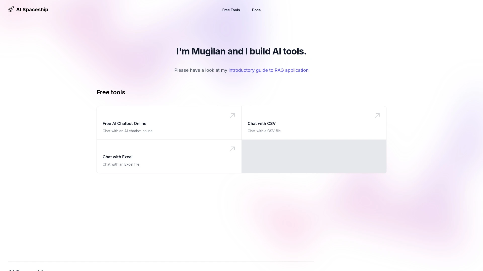 AI Spaceship - AI Tool Ocean