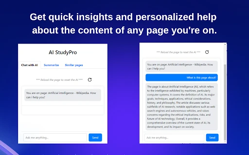 AI StudyPro - Chrome Extension - AI Tool Ocean