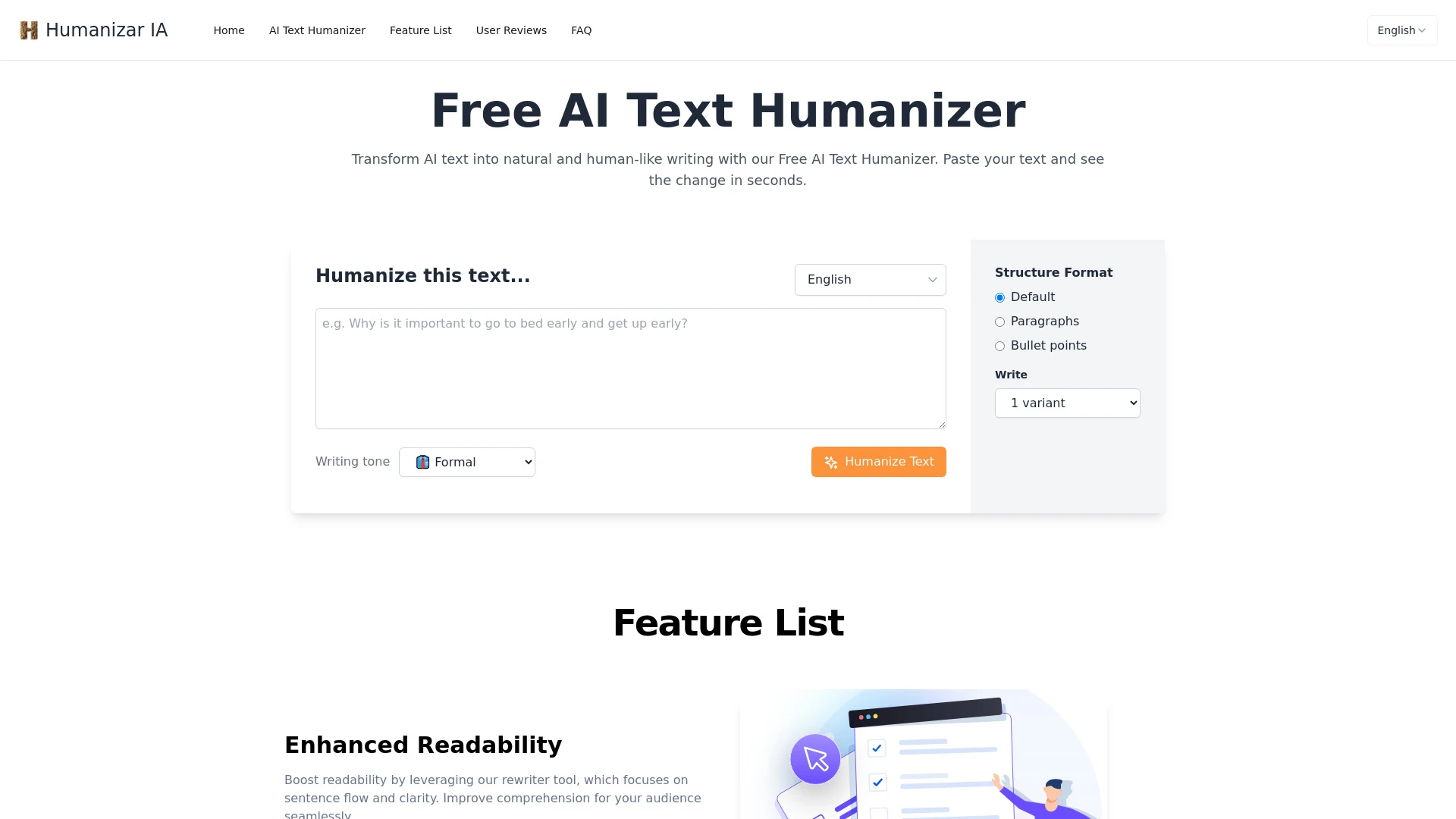 AI Text Humanizer - AI Tool Ocean