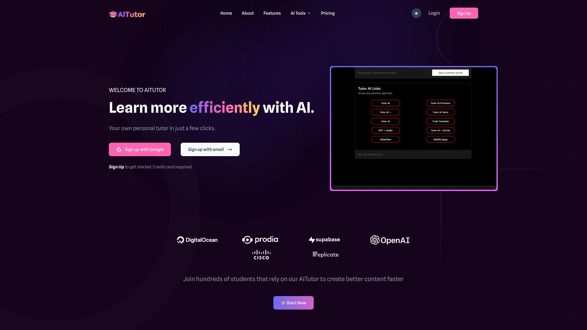 AI Tutor - AI Tool Ocean