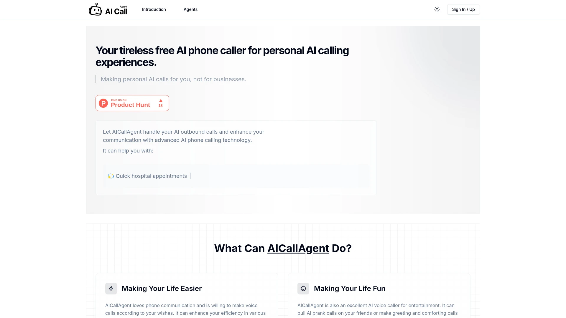 AICallAgent - AI Tool Ocean