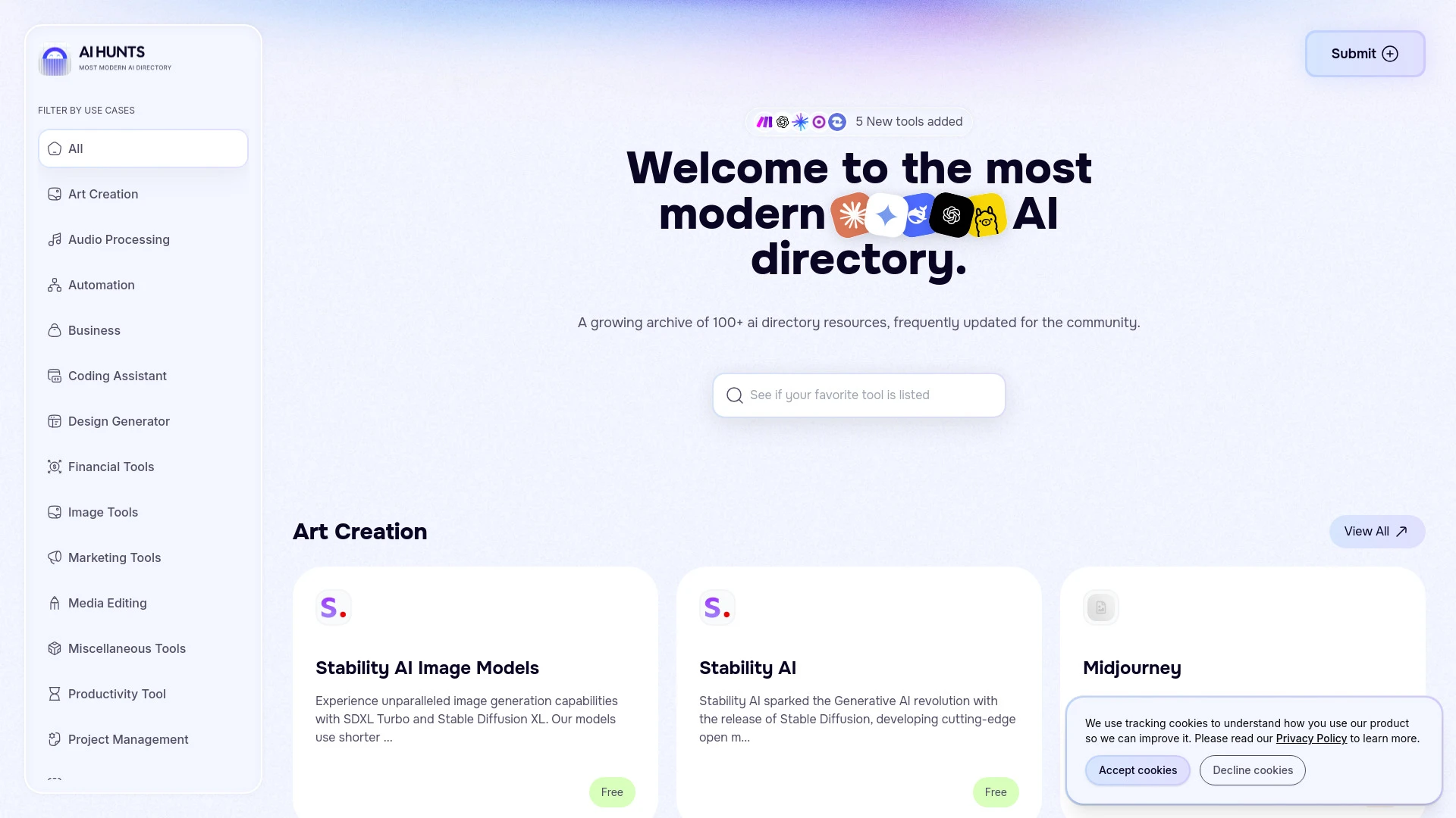 AiHunt - AI Tool Ocean