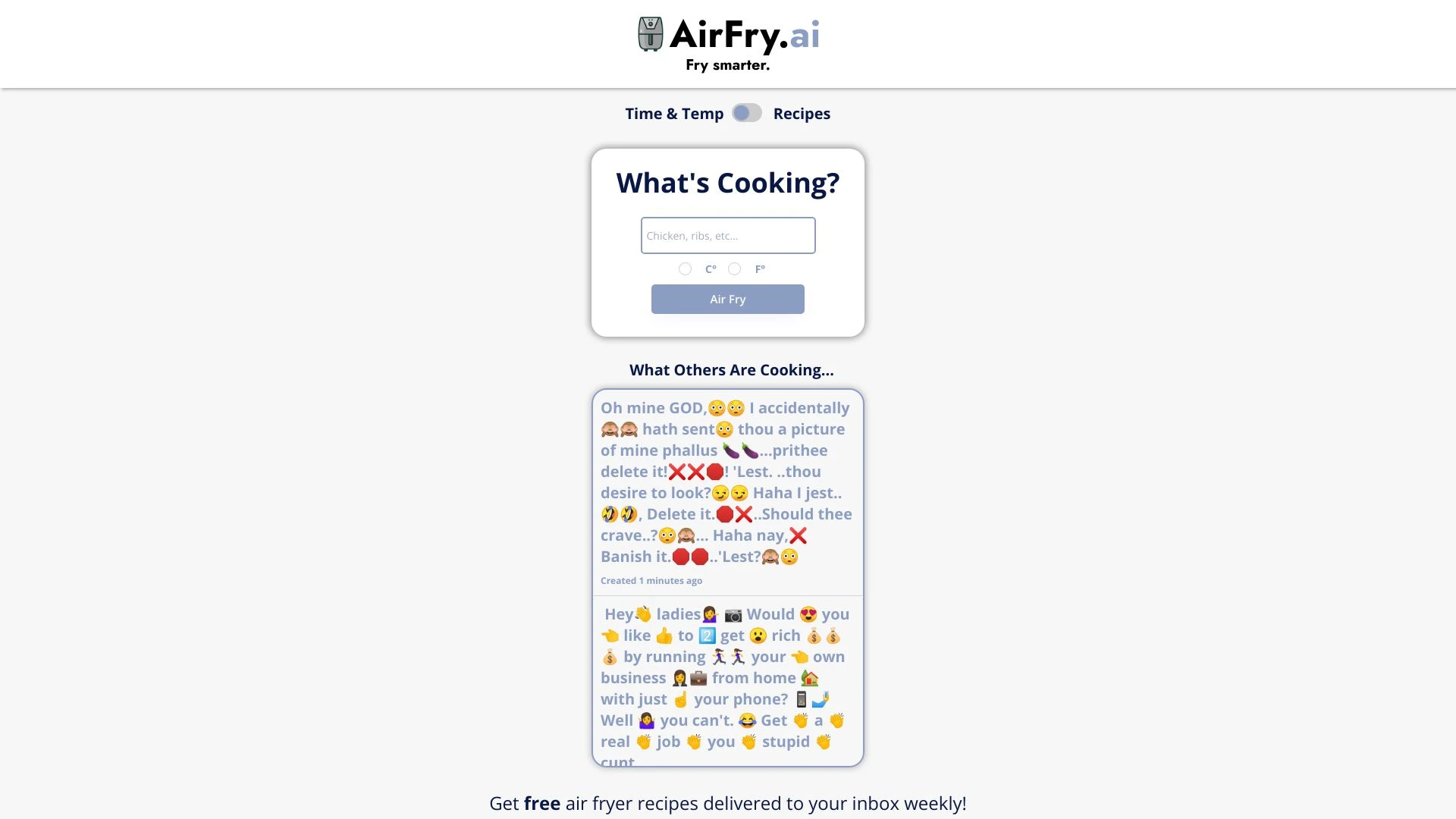 AirFry.ai - AI Tool Ocean