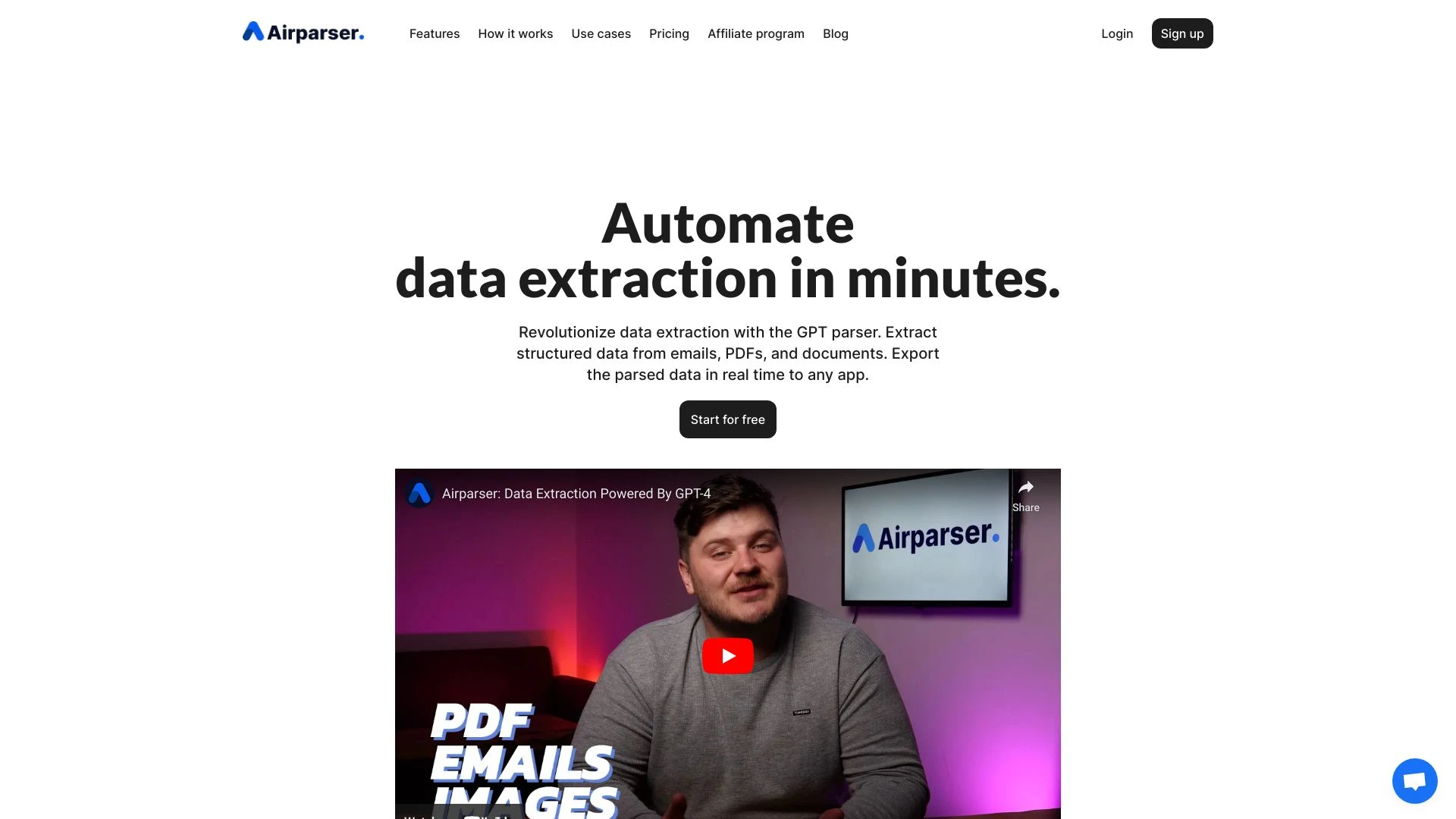 Airparser - AI Tool Ocean