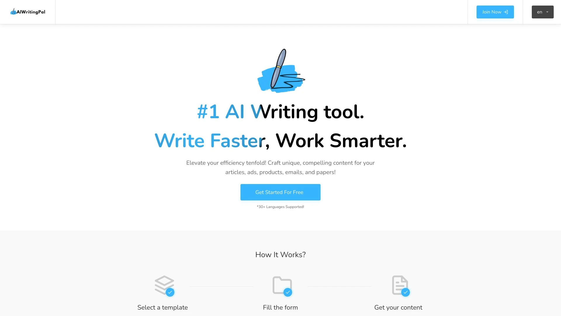 AIWritingPal - AI Tool Ocean