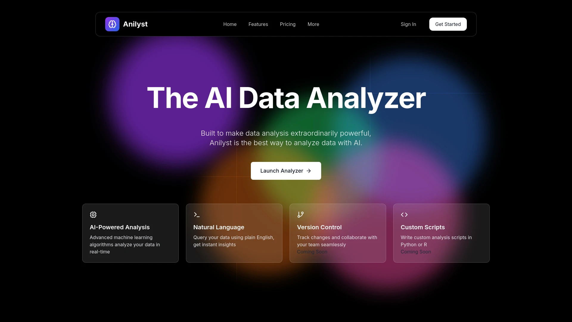 Anilyst - AI Tool Ocean