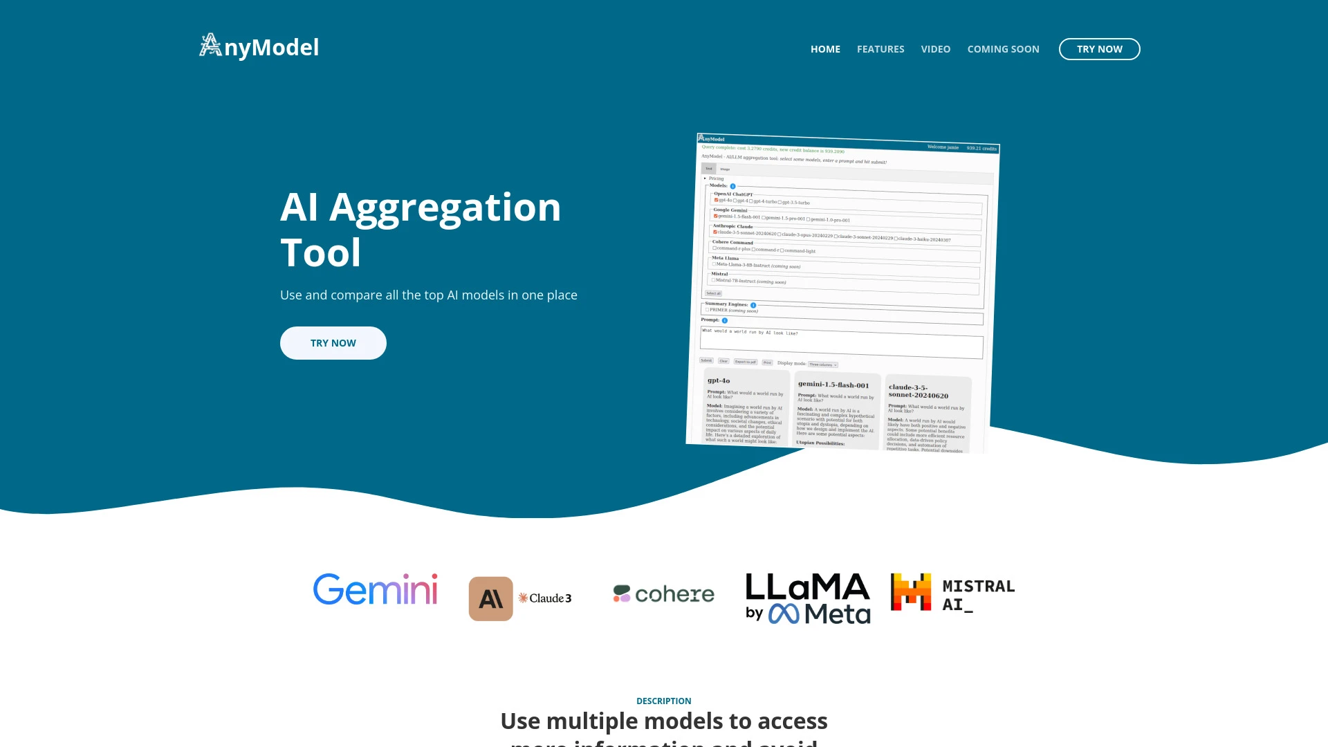 AnyModel - AI Tool Ocean