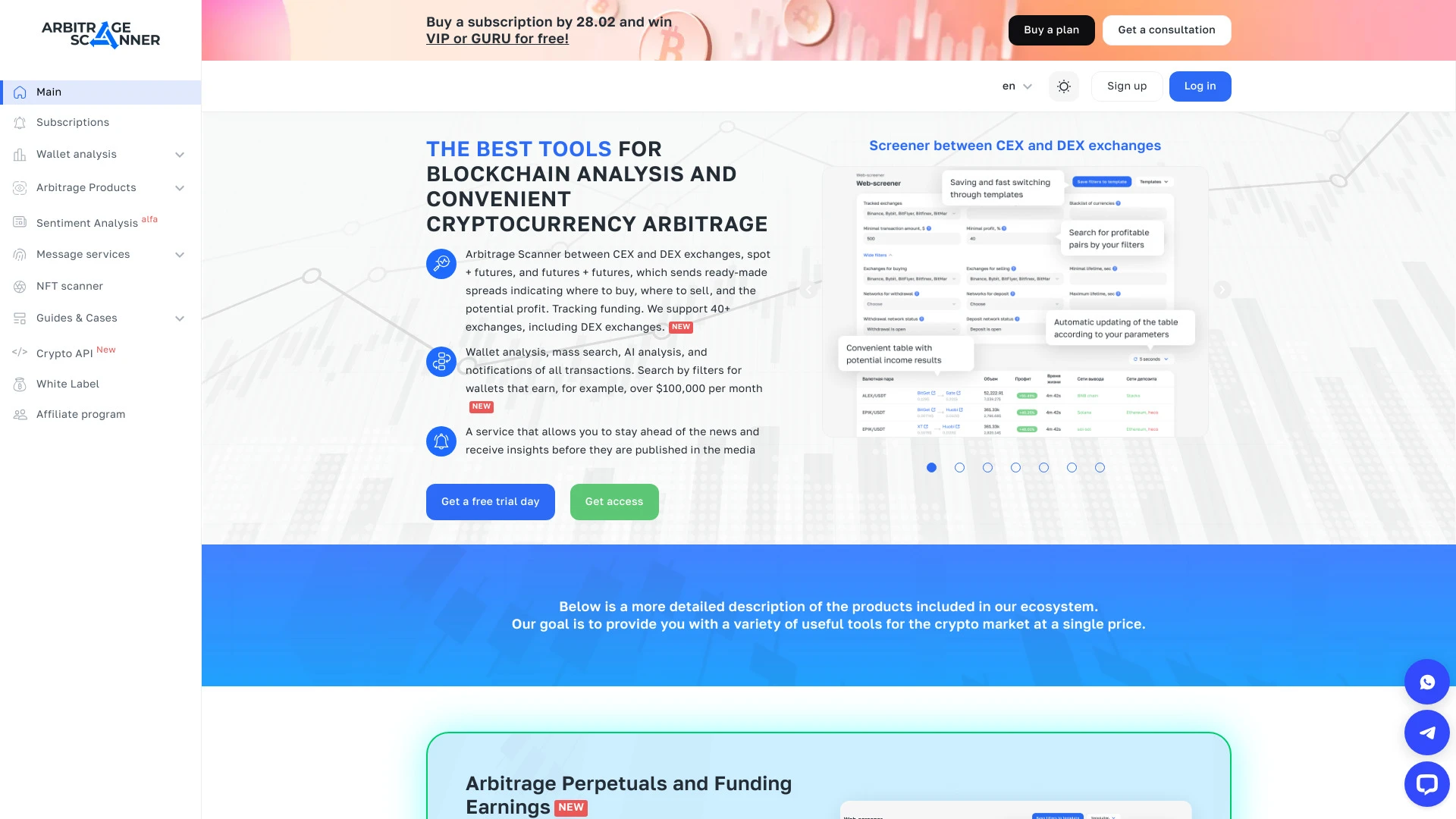 ArbitrageScanner.io - AI Tool Ocean