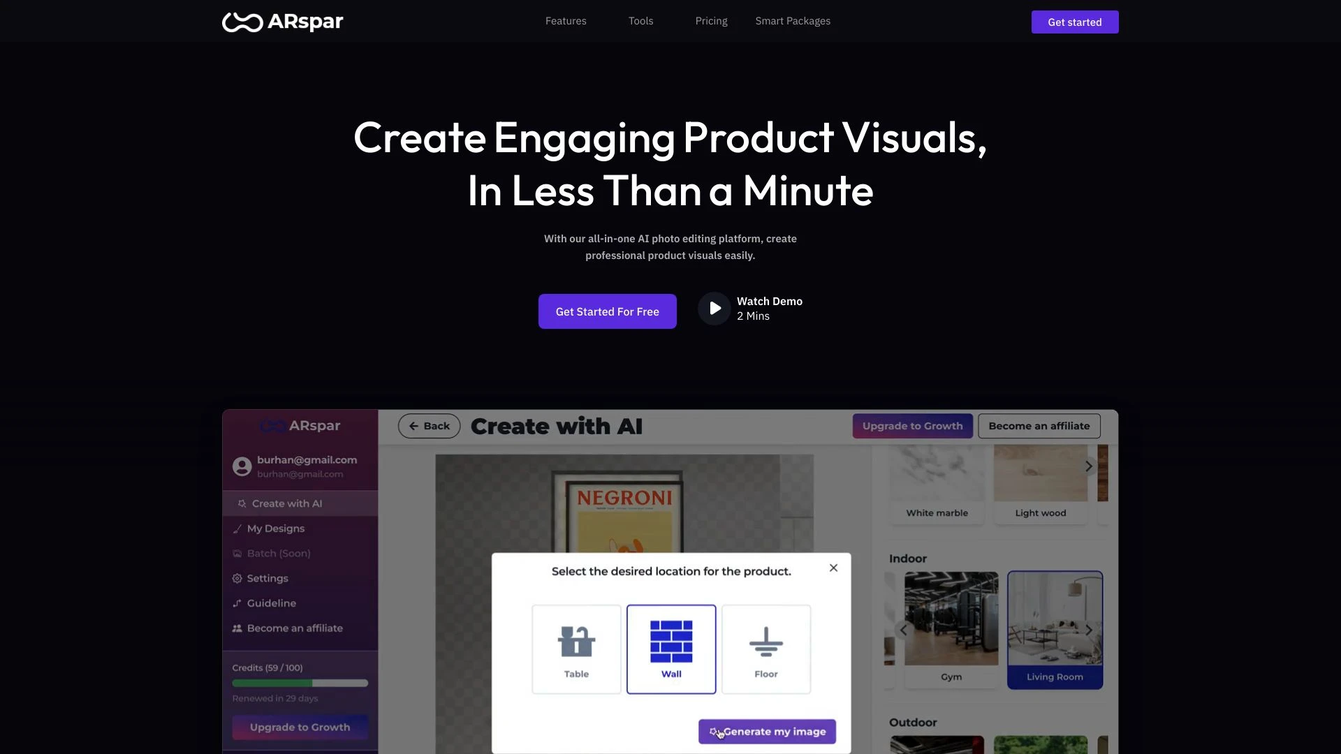 ARspar - AI Tool Ocean