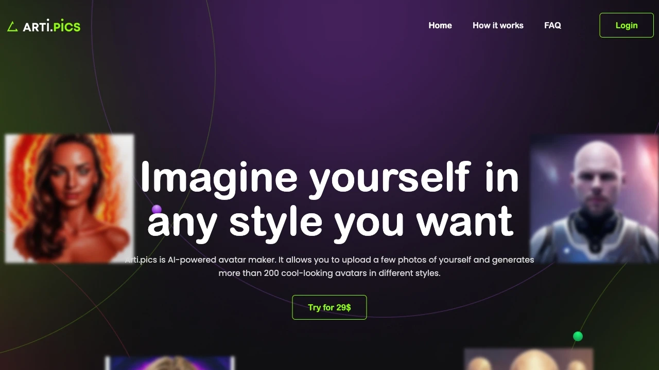 Arti.pics - AI Tool Ocean