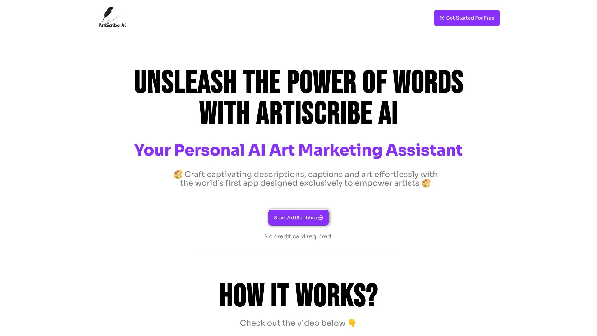 ArtiScribe AI - AI Tool Ocean