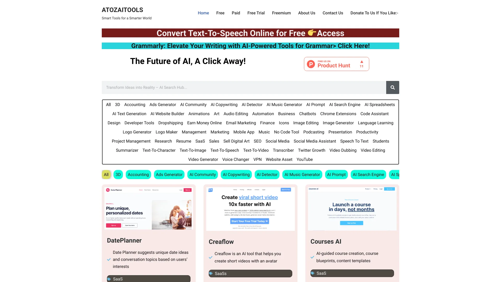 ATOZAITOOLS - AI Tool Ocean