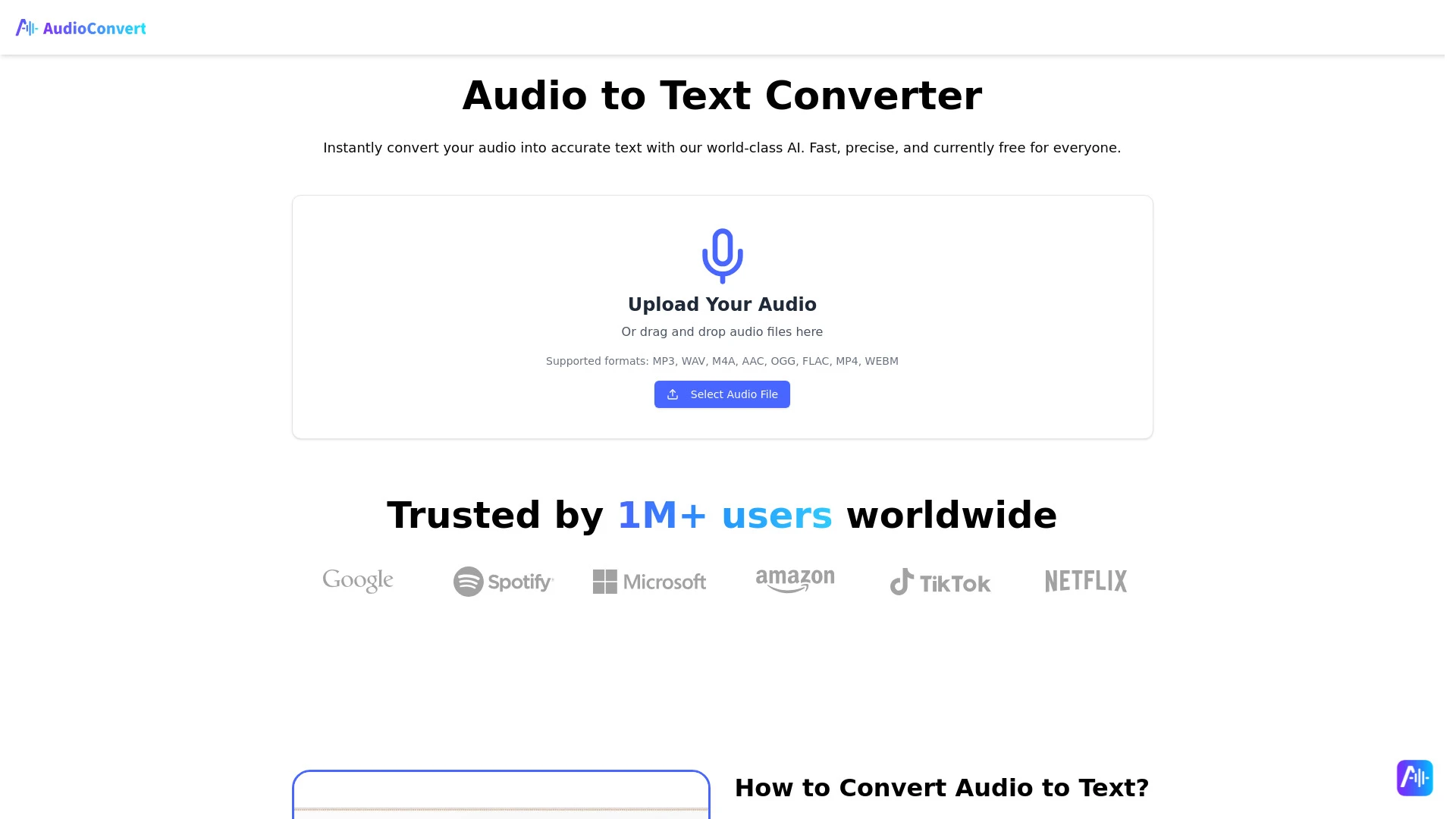 AudioConvert - AI Tool Ocean