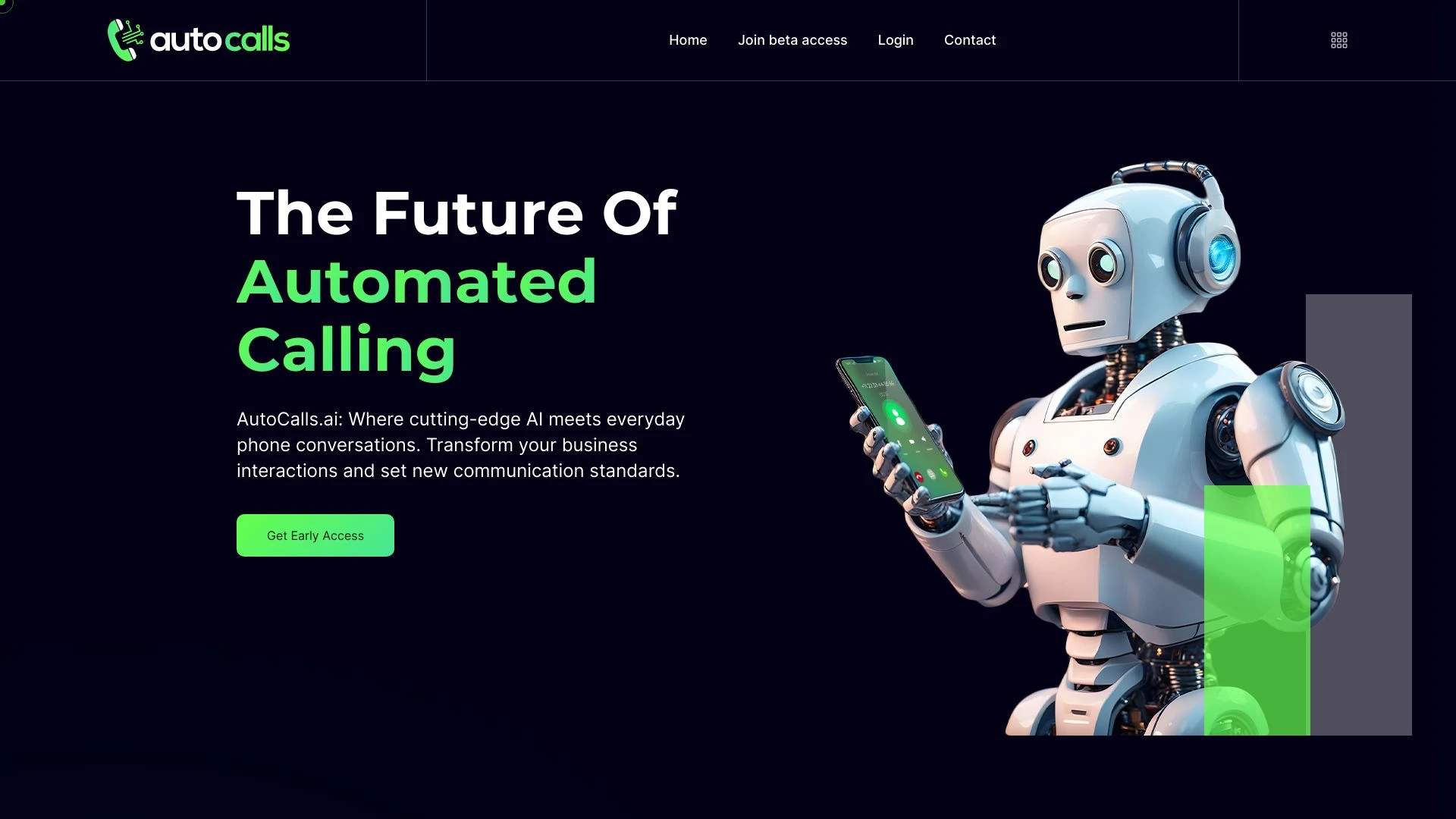 AutoCalls.ai - AI Tool Ocean