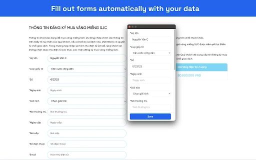 Automatically fill any forms! - Chrome Extension - AI Tool Ocean