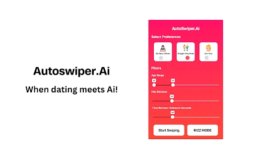 AutoSwiperAI - Chrome Extension - AI Tool Ocean