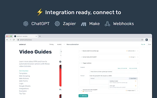 Axiom - Chrome Extension - AI Tool Ocean