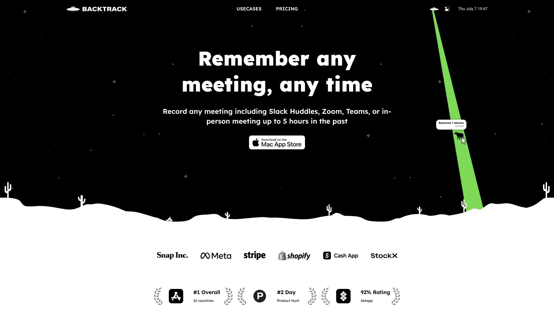 Backtrack AI - AI Tool Ocean