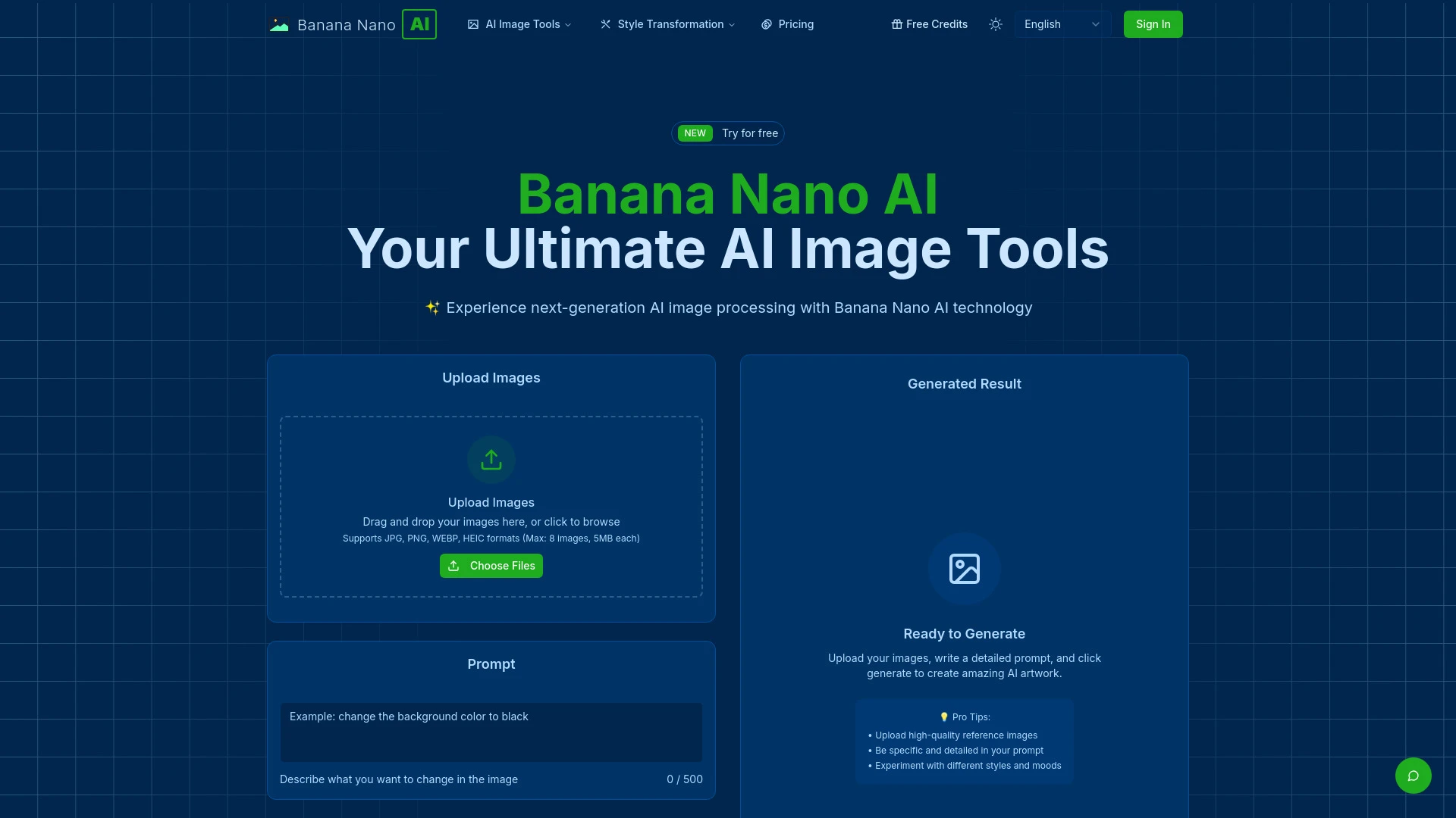 banane nano ai - AI Tool Ocean
