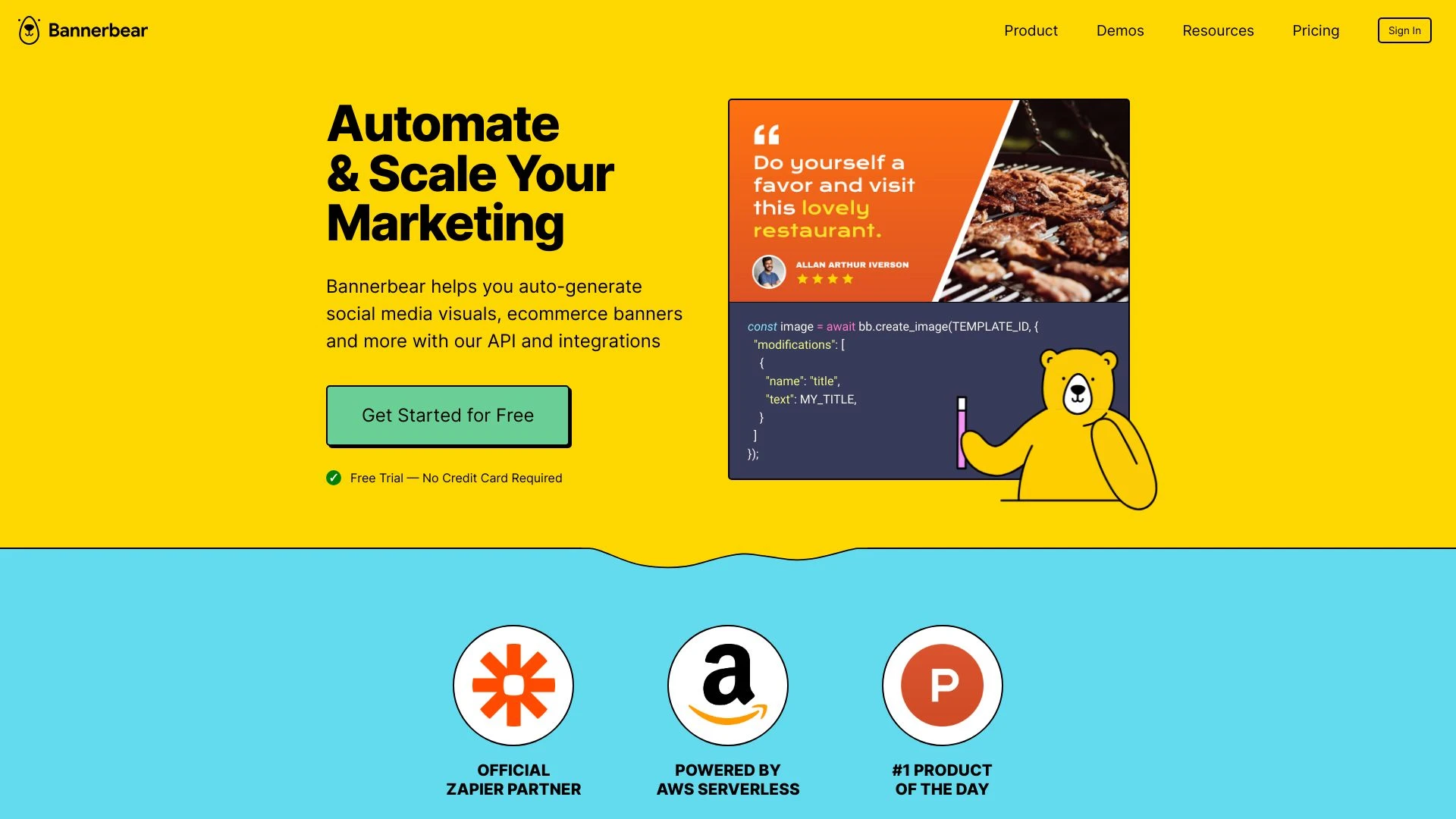 Bannerbear - AI Tool Ocean