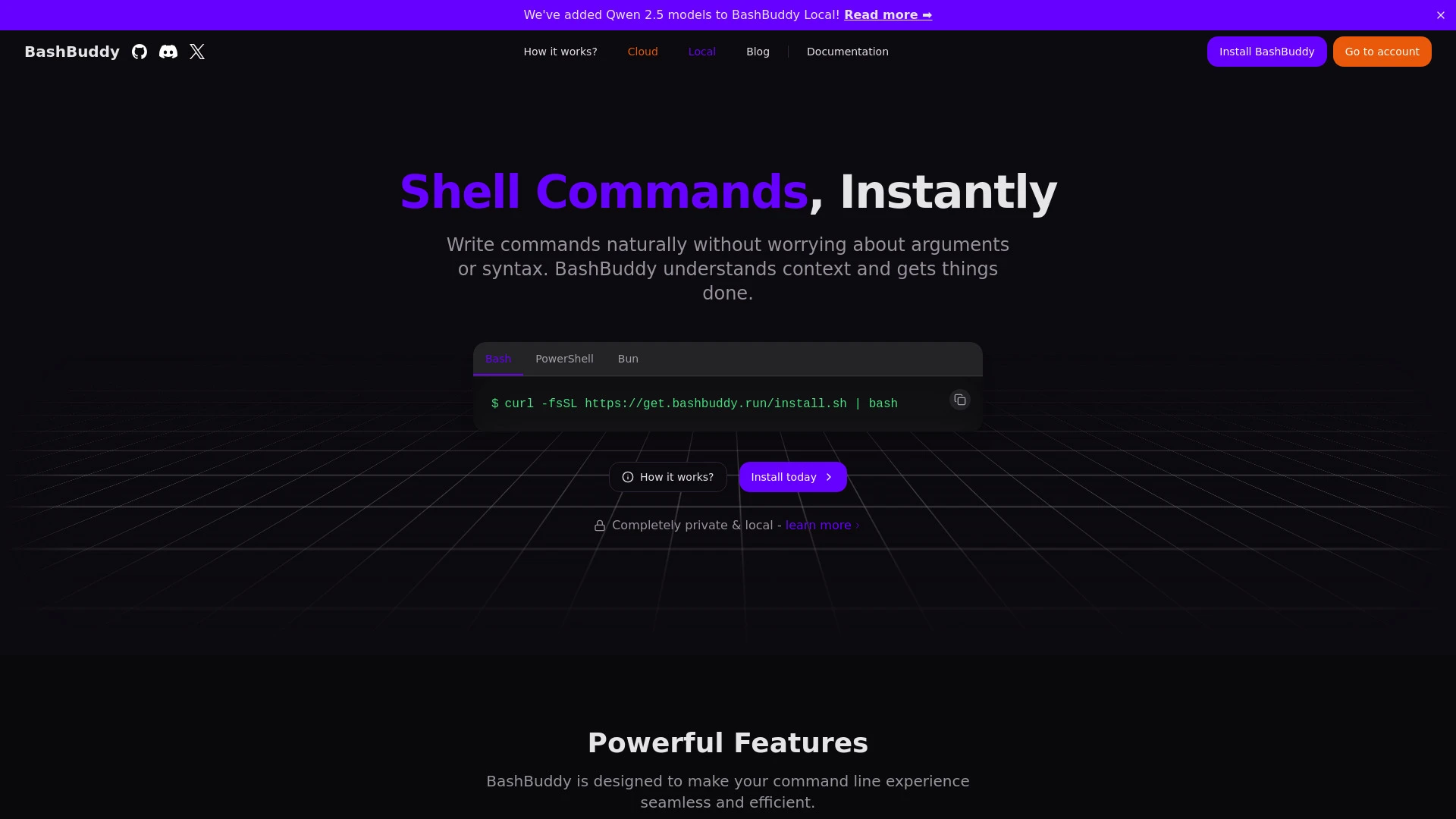 BashBuddy - AI Tool Ocean