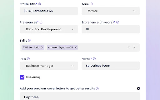 Bestletter - Chrome Extension - AI Tool Ocean