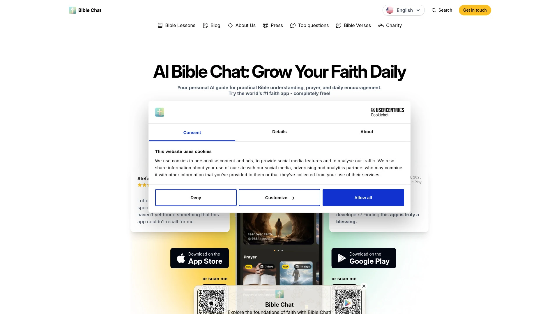 Bible Chat - AI Tool Ocean