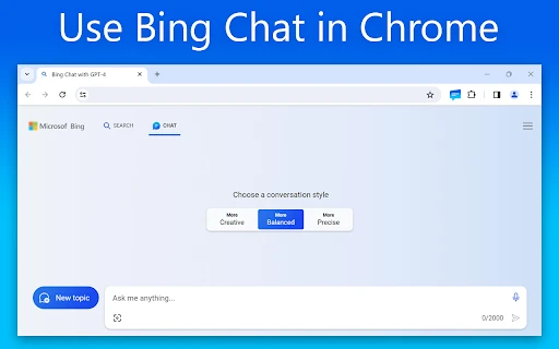 Bing GPT Chrome Extension - Chrome Extension - AI Tool Ocean