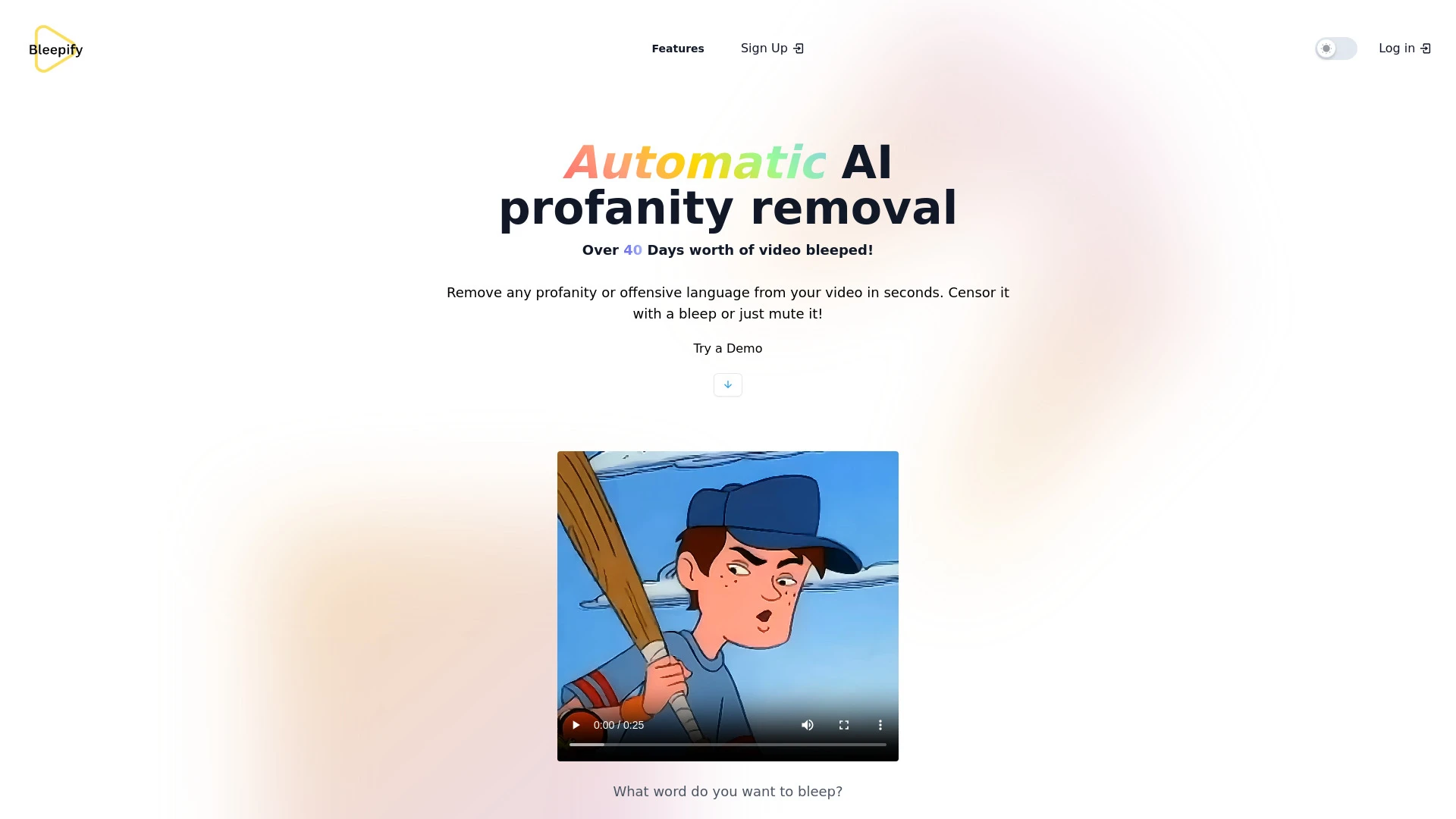 Bleepify - AI Tool Ocean