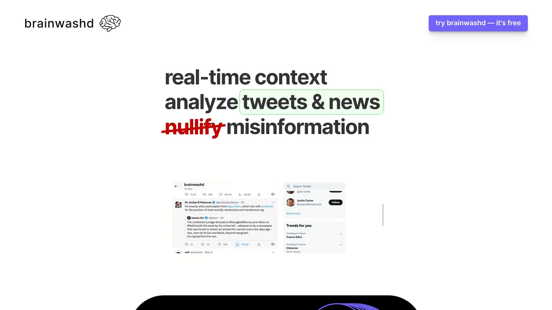 brainwashd - AI Tool Ocean