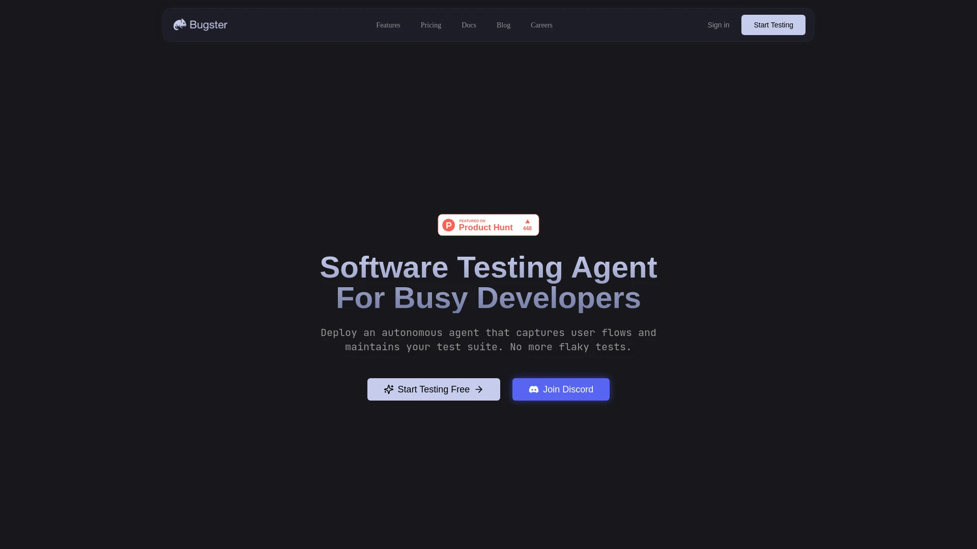 Bugster - AI Tool Ocean